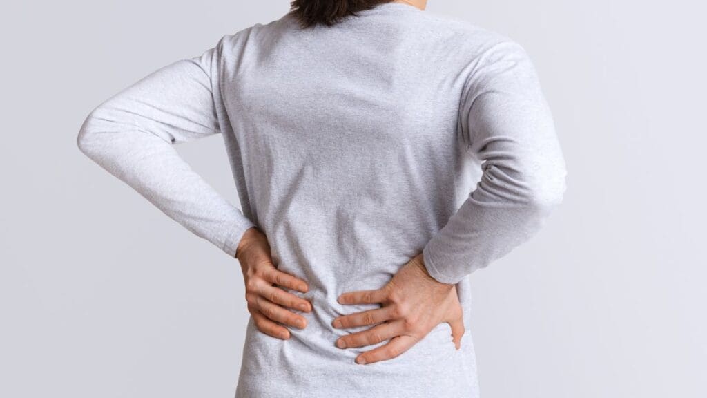 Person Having Back Pain